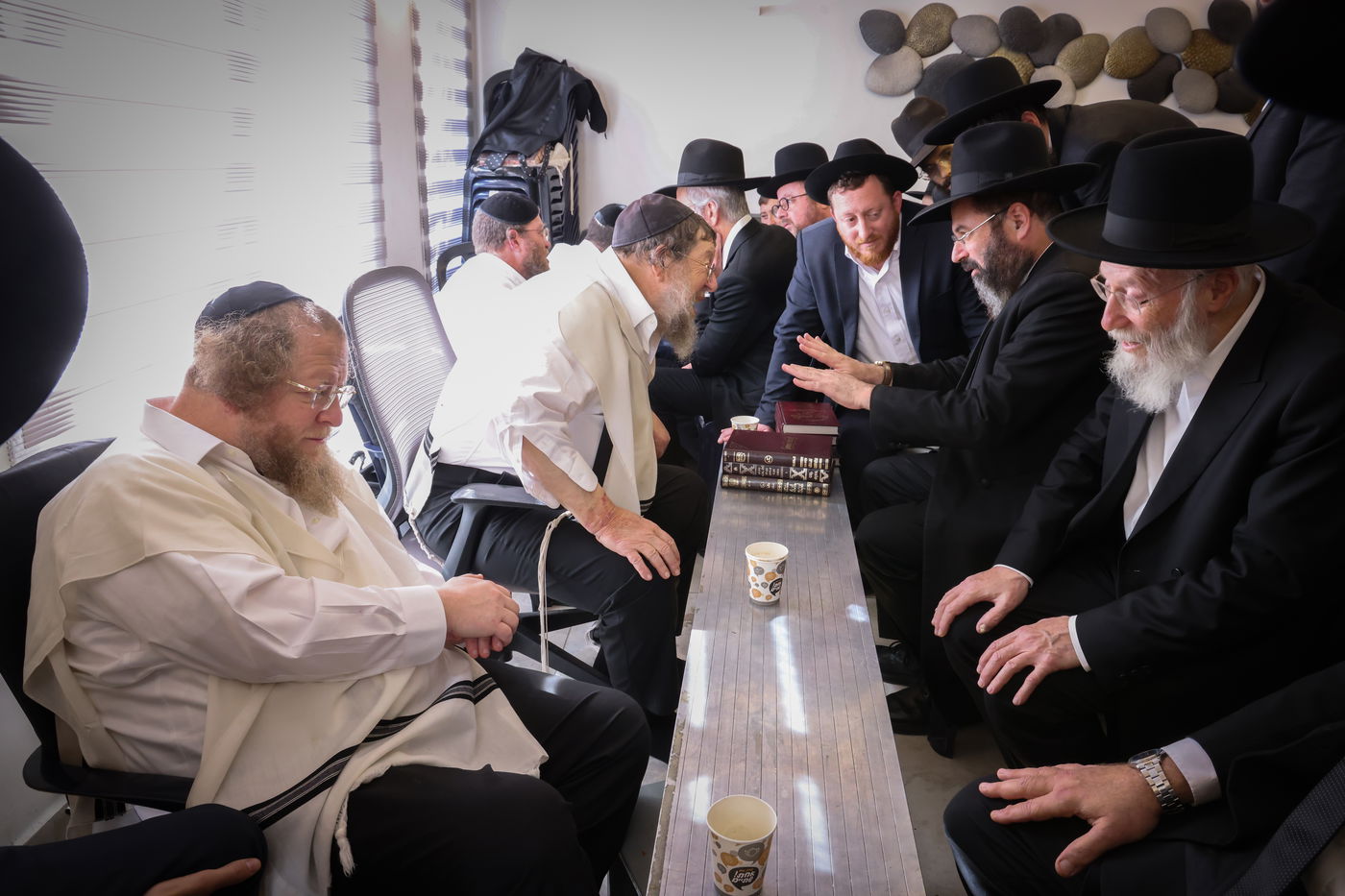 ניחום אבלים אצל הגרש"ב סורוצקין