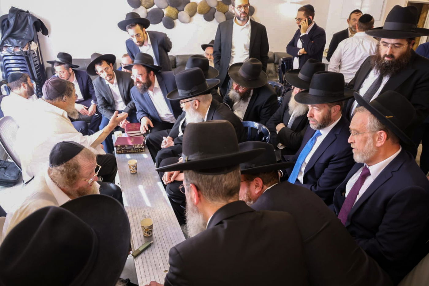 ניחום אבלים אצל הגרש"ב סורוצקין