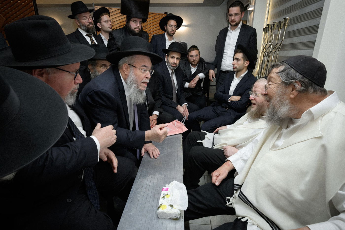 ניחום אבלים אצל הגרש"ב סורוצקין