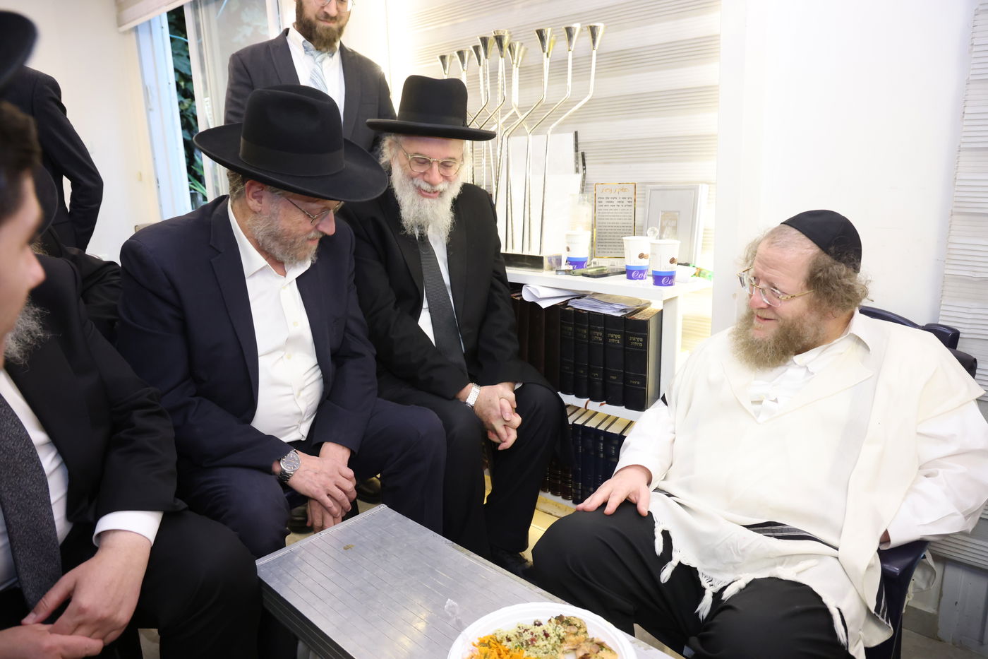 ניחום אבלים אצל הגרש"ב סורוצקין