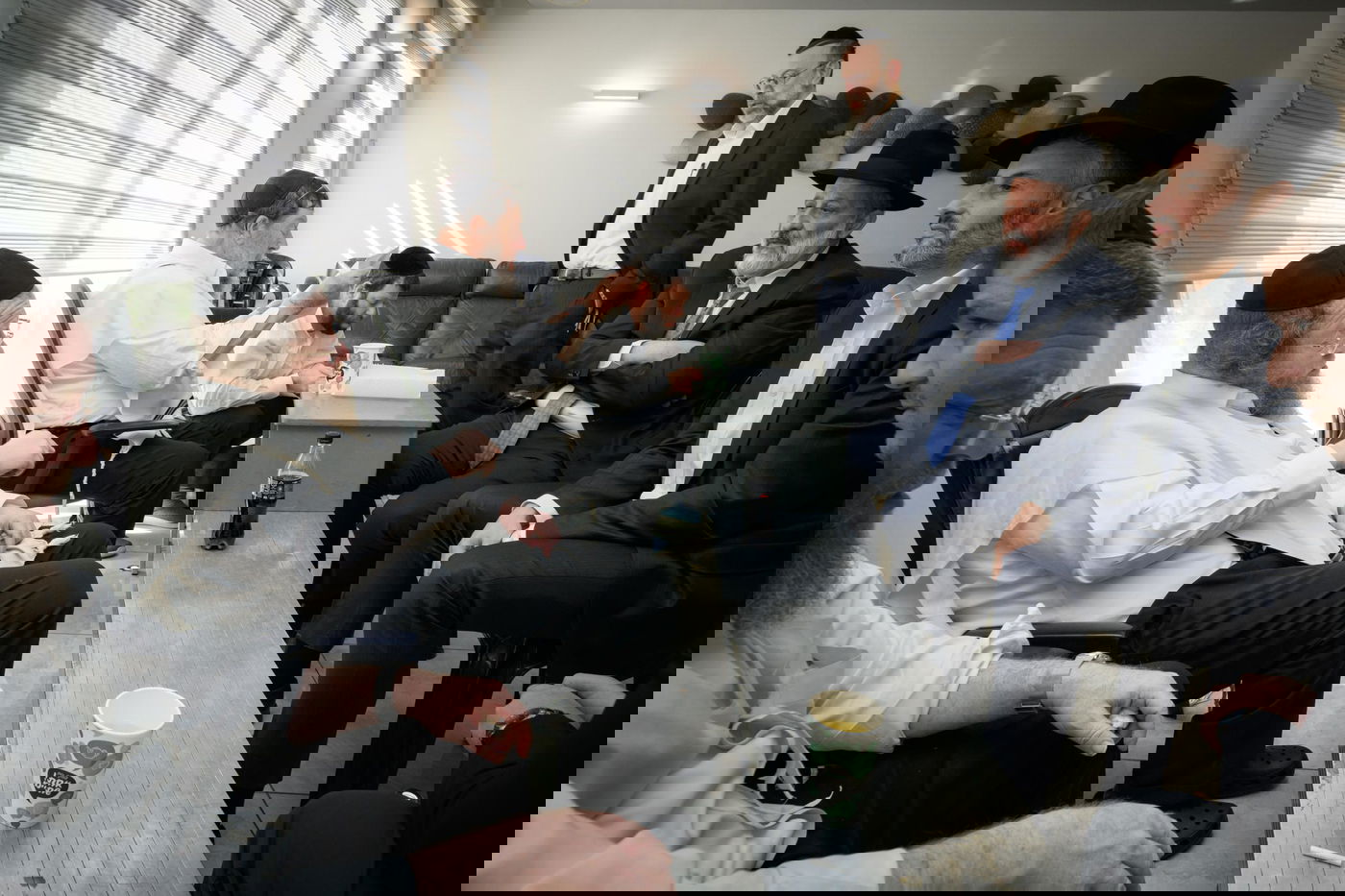 ניחום אבלים אצל הגרש"ב סורוצקין