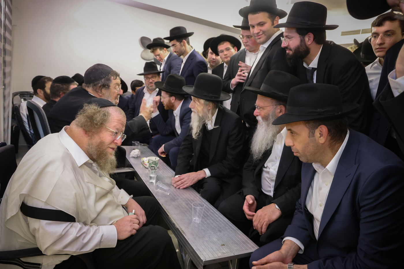 ניחום אבלים אצל הגרש"ב סורוצקין