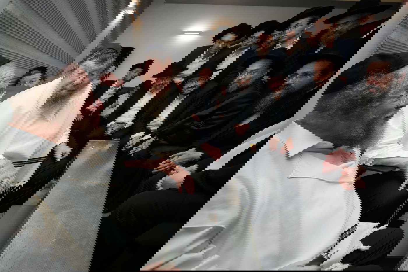 ניחום אבלים אצל הגרש"ב סורוצקין