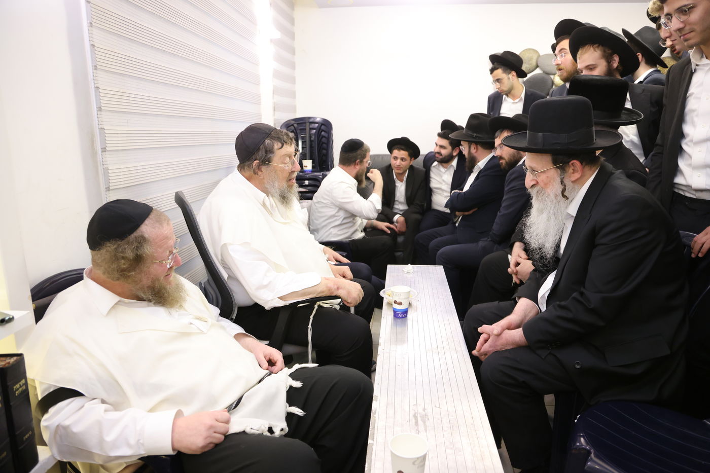 ניחום אבלים אצל הגרש"ב סורוצקין