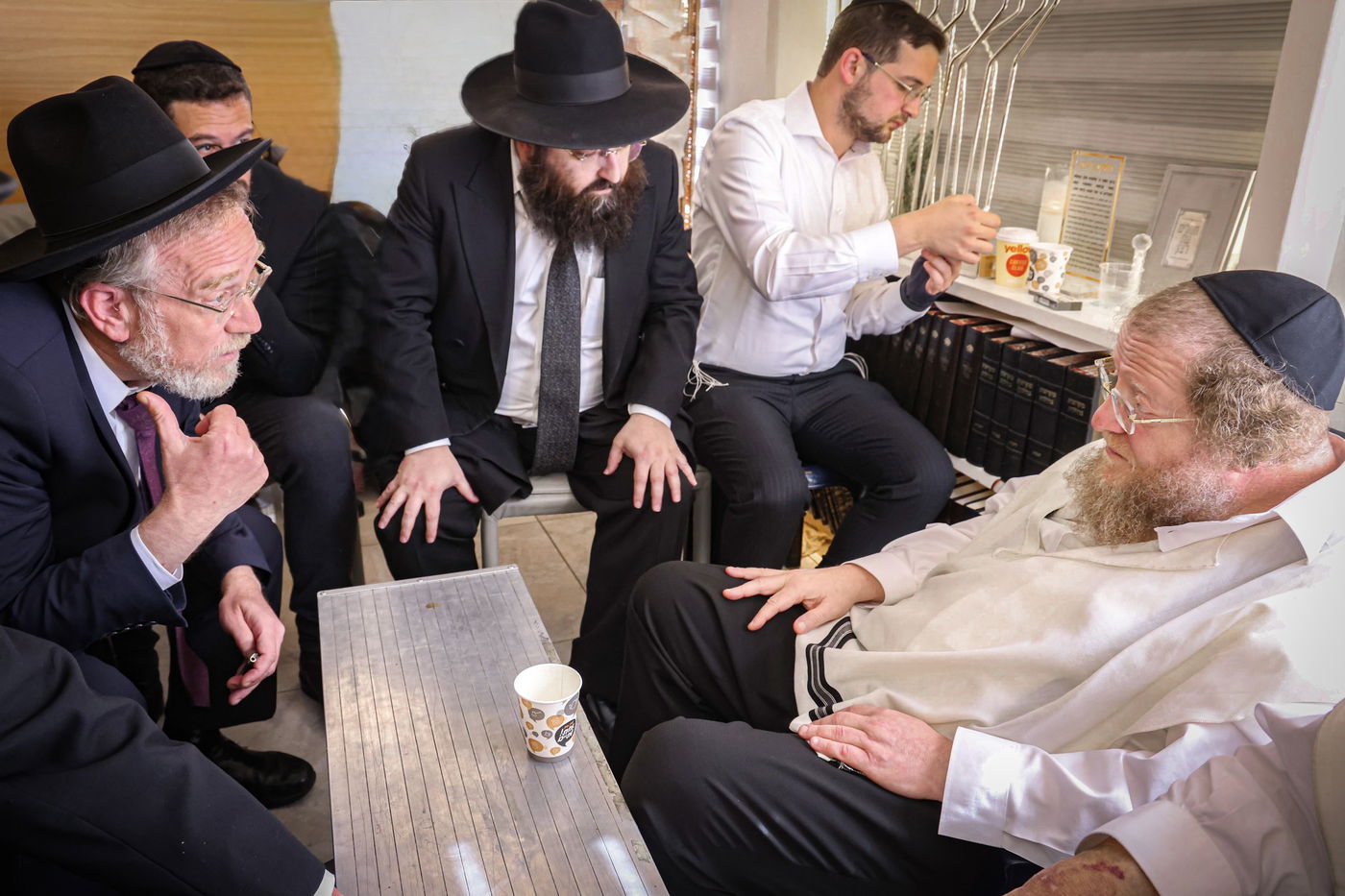 ניחום אבלים אצל הגרש"ב סורוצקין