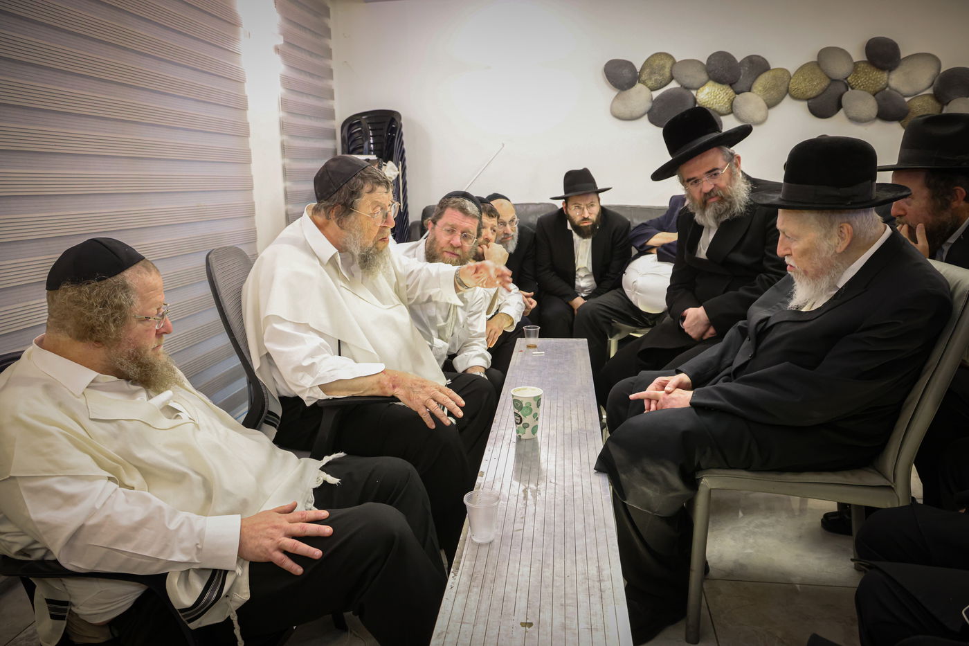 ניחום אבלים אצל הגרש"ב סורוצקין