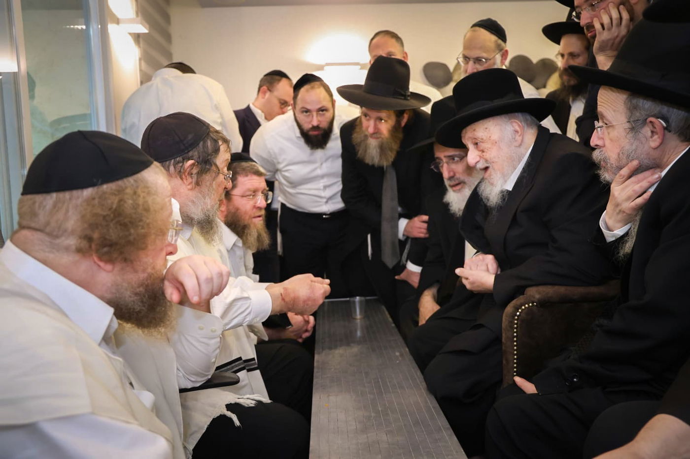 ניחום אבלים אצל הגרש"ב סורוצקין