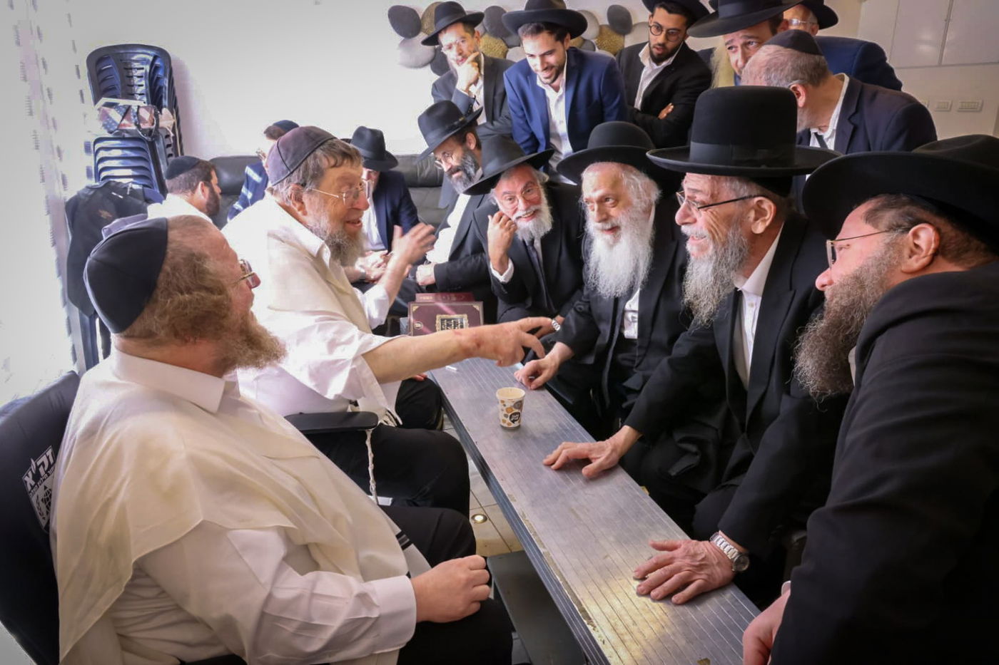 ניחום אבלים אצל הגרש"ב סורוצקין