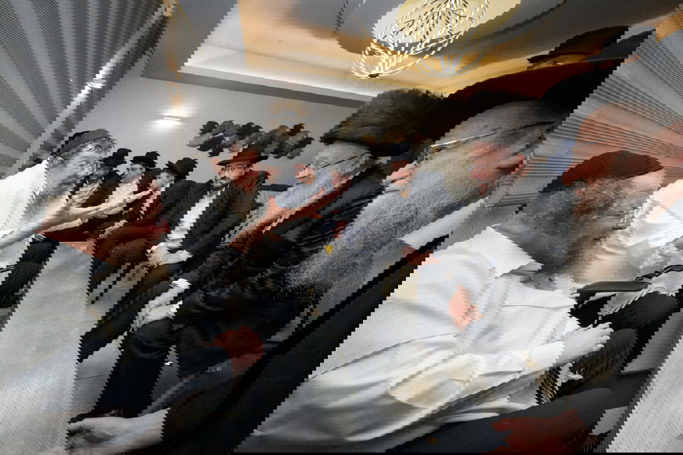 ניחום אבלים אצל הגרש"ב סורוצקין