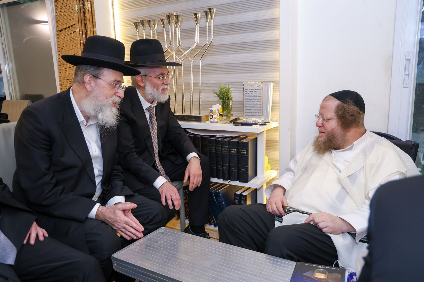 ניחום אבלים אצל הגרש"ב סורוצקין