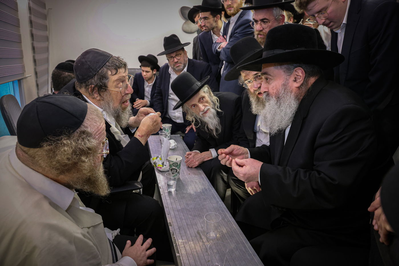 ניחום אבלים אצל הגרש"ב סורוצקין