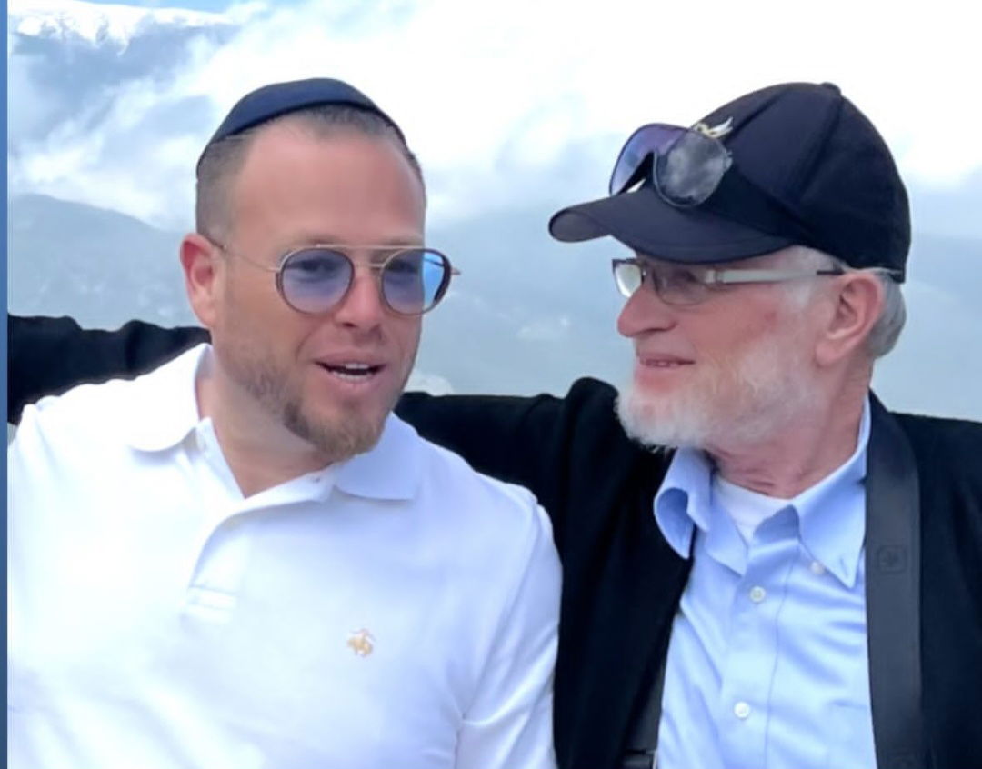 הרב ישראל סלומון ז"ל, עם בנו שוקי