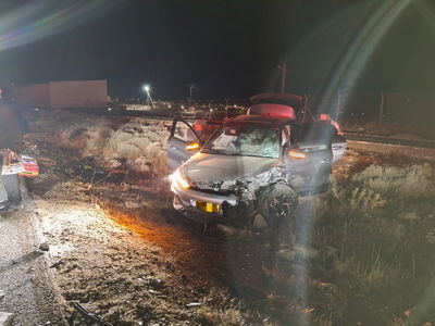 תאונה קטלנית: בן 35 נהרג, ילד בן 7 חולץ מהרכב המרוסק במצב קשה