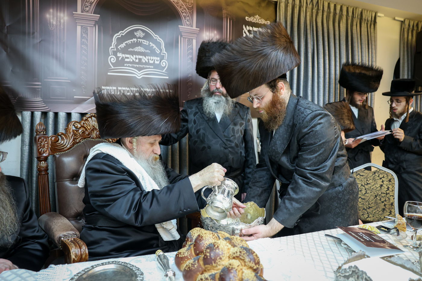 הילולא קדישא בחצה"ק טשארנאביל אשדוד