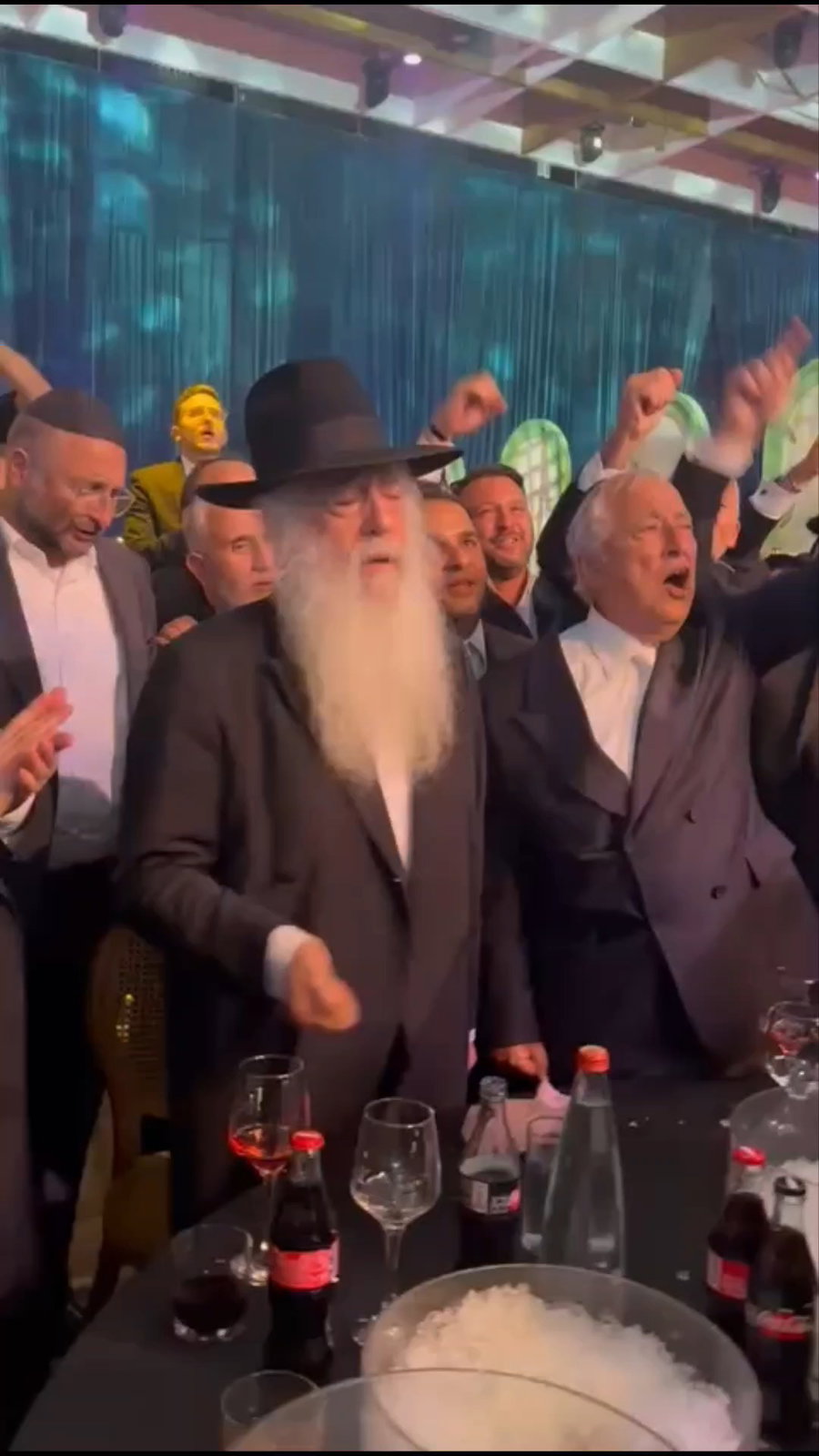 שמחת נישואי נכדו של האדמו"ר רבי דוד חנניה פינטו