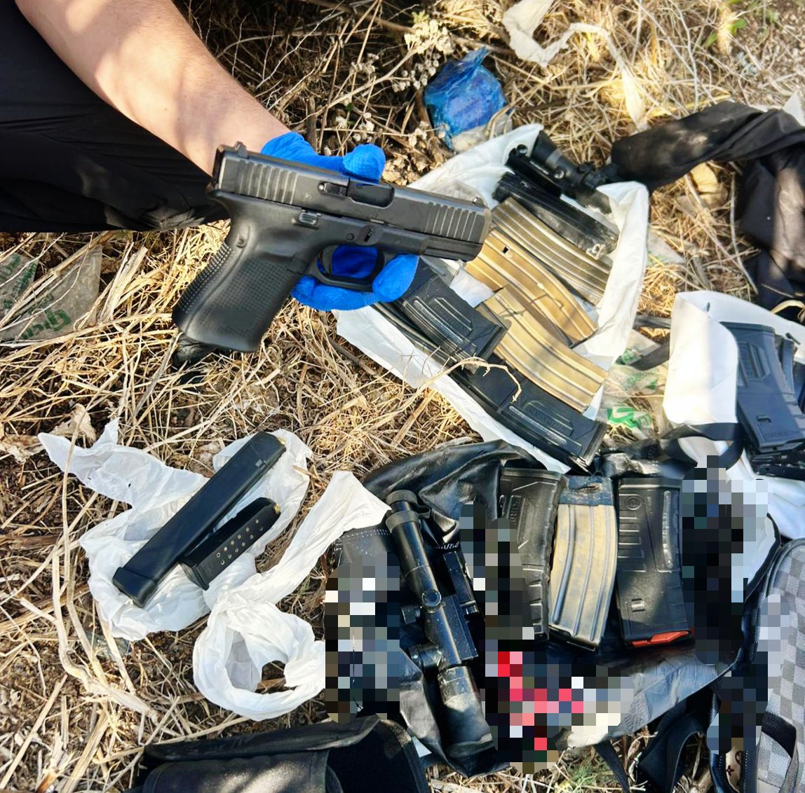 אמצעי הלחימה שאותרו