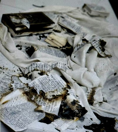 מזעזע: תושב בית שמש שרף בית כנסת בירושלים; ספרי קודש עלו באש