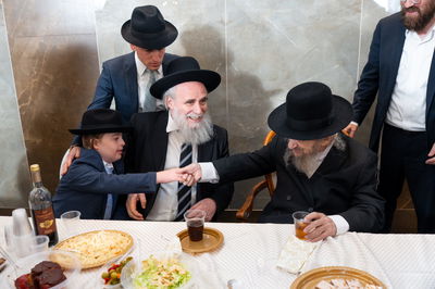 שמחץ בר המצווה לבן הרה"ג ר' חיים שולמן