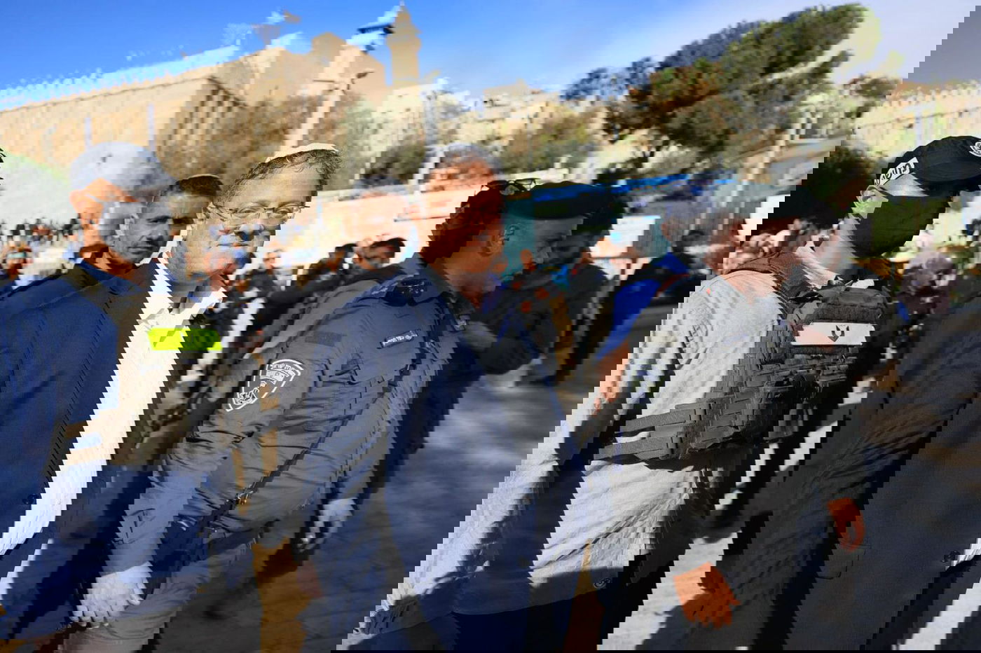 בן גביר בערב שבת בחברון