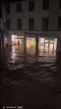 מים עד הצוואר: הרוגים בפורטוגל - הצפות ענק בבריטניה | הסופה 'קלאודיה' מכה באירופה 