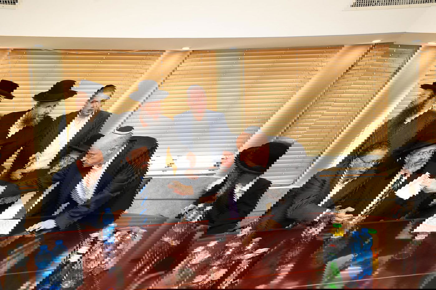 טקס הפרשת תרומות ומעשרות המסורתי ביקב ברקן