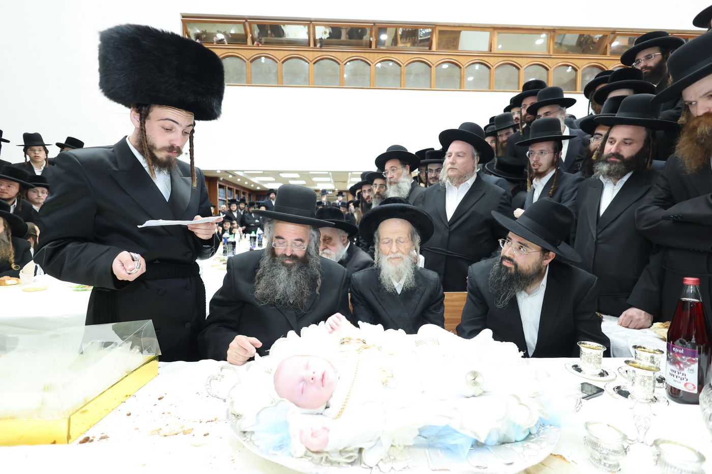 שמחת פדיון הבן בחצרות ביאלה - קופיטשניץ - לעלוב ב"ש - קוזמיר