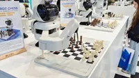 הרובוט במהלך משחק שחמט