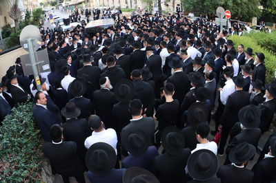 הלוויית הגאון רבי אליהו רפול זצ"ל