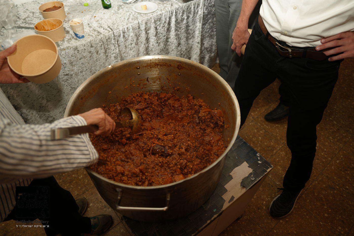 טשולנט שתרמה החממה החברתית "צ'ונטיה" מהגן הבוטני בירושלים בערב ההשקה