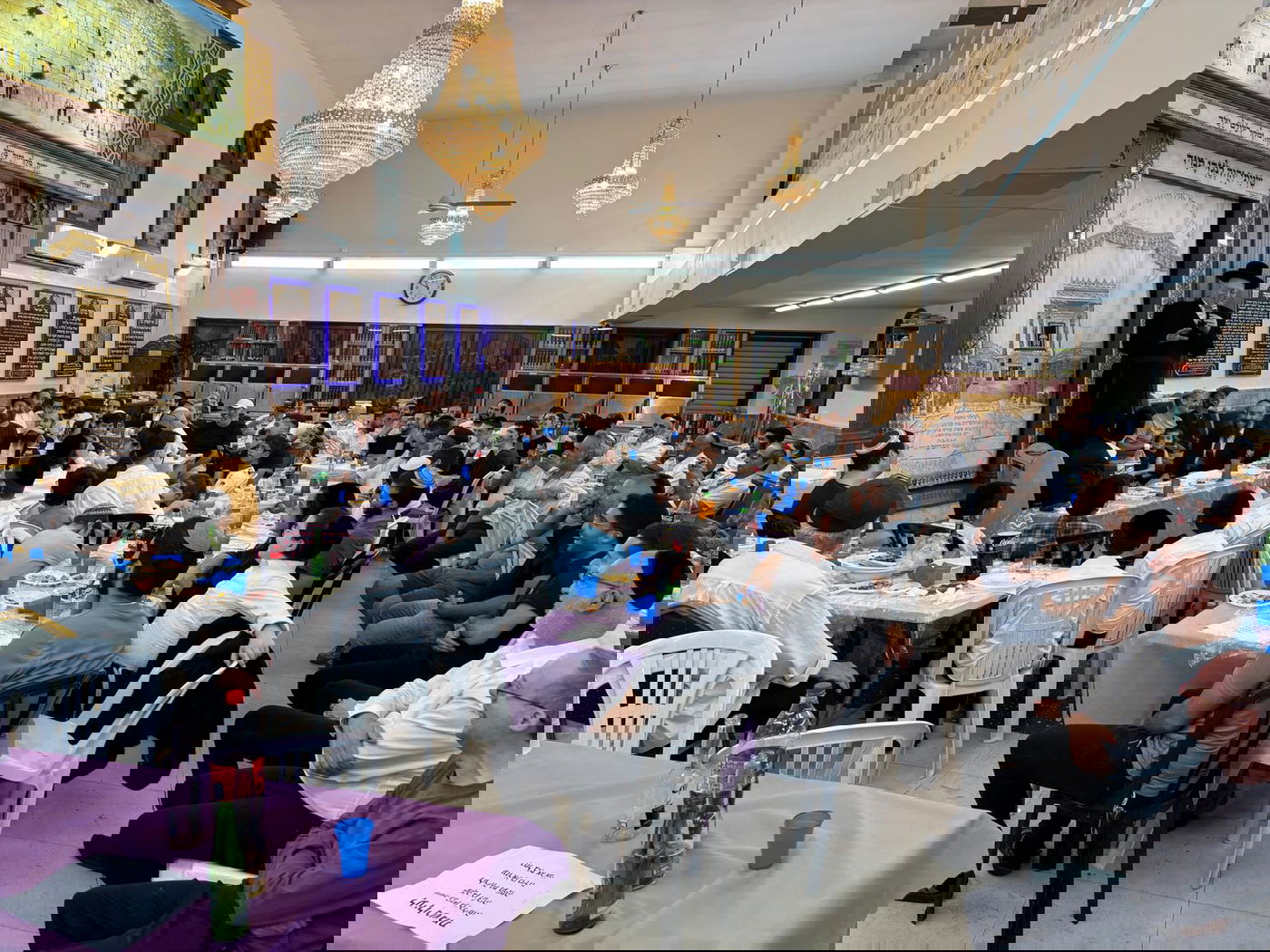 סיום מסכת בקהילת 'בית יוסף' בגבעתיים