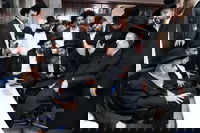 ניחום אבלים אצל הגר"מ צדקה