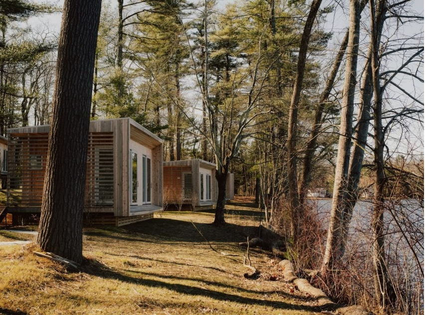 ביתנים בסגנונות שונים