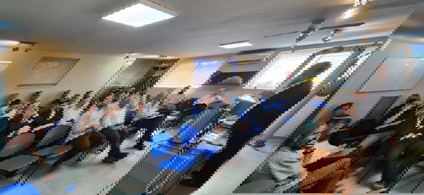 הרב מנחם בורשטין בכנס