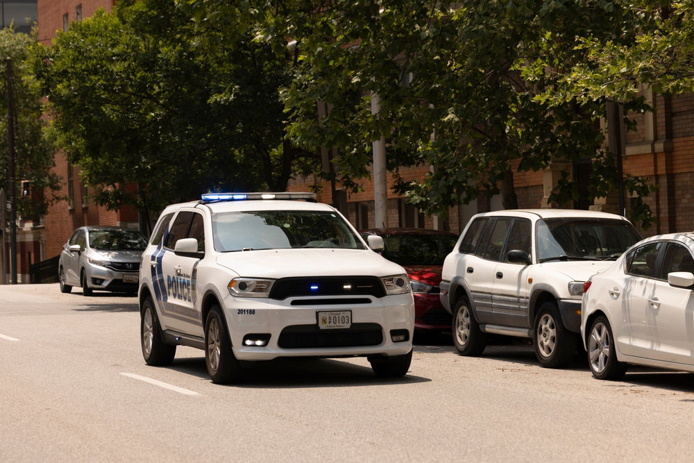 ניידת משטרה במרילנד