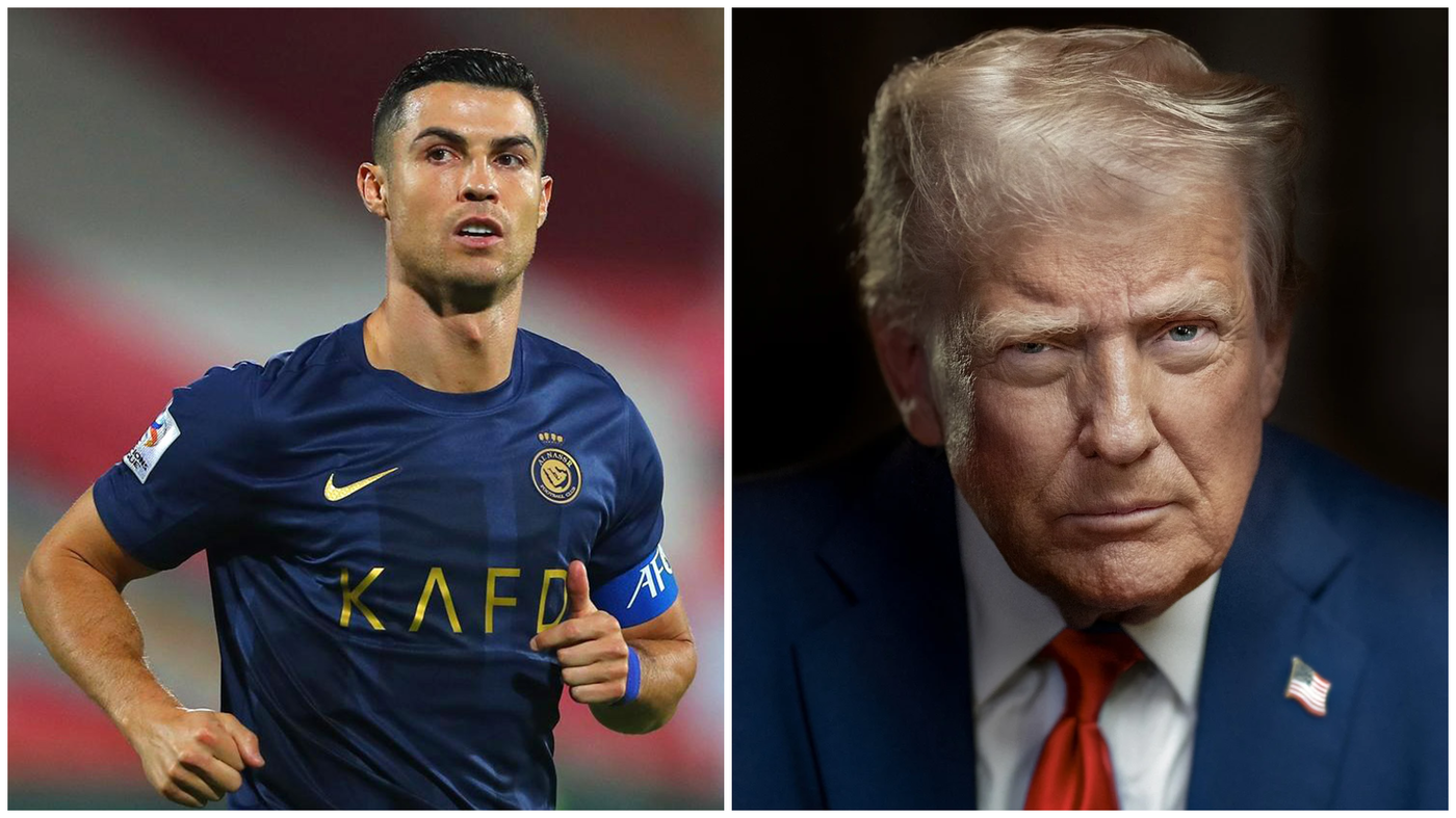 טראמפ ואגדת הכדור-רגל רונאלדו