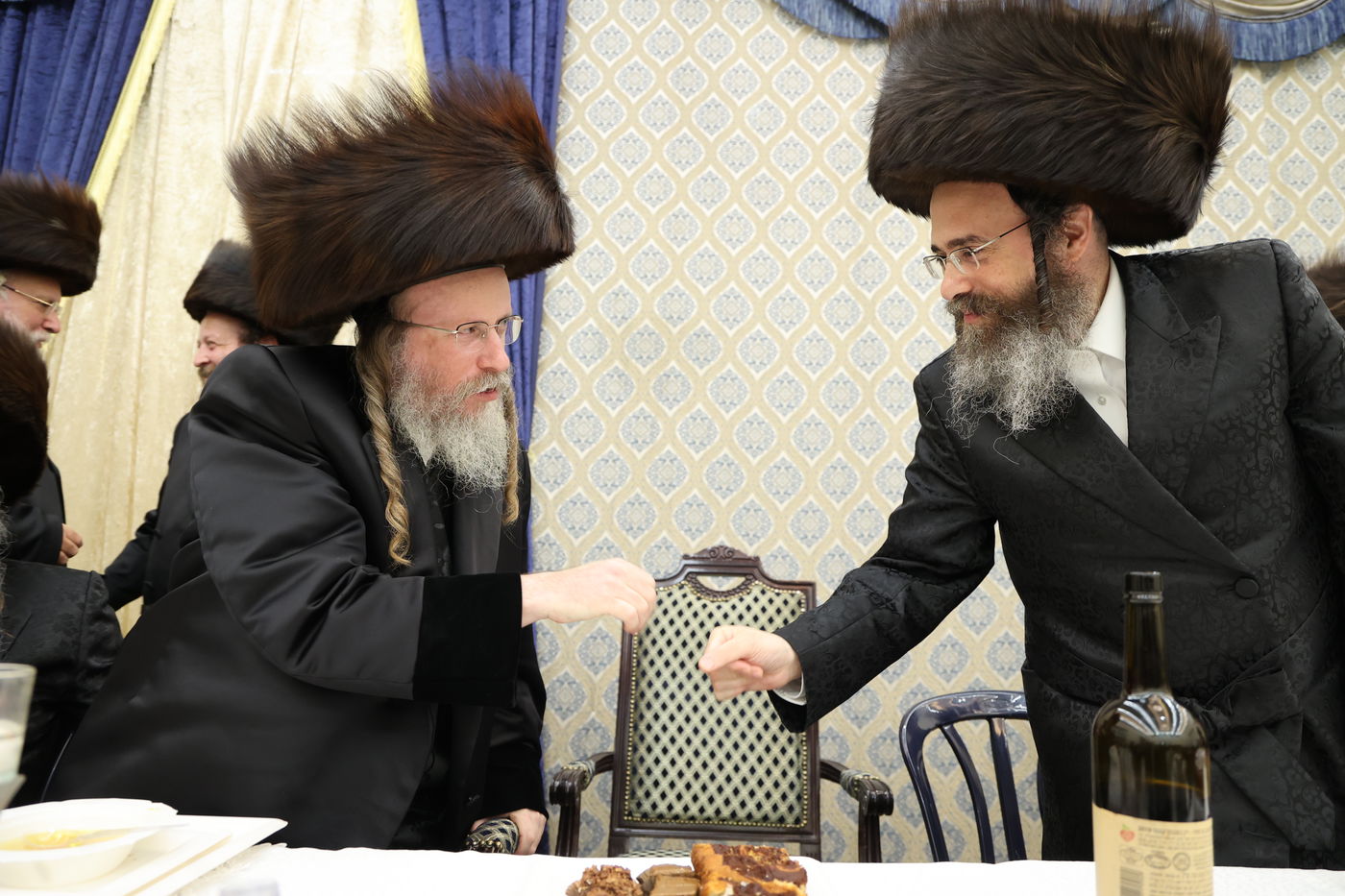 שמחת שבע הברכות לנכד האדמו"ר מערלוי