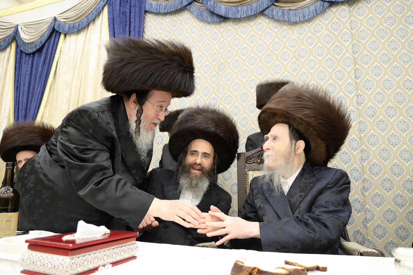 שמחת שבע הברכות לנכד האדמו"ר מערלוי