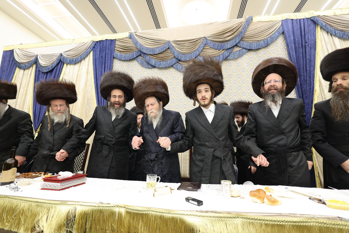 שמחת שבע הברכות לנכד האדמו"ר מערלוי