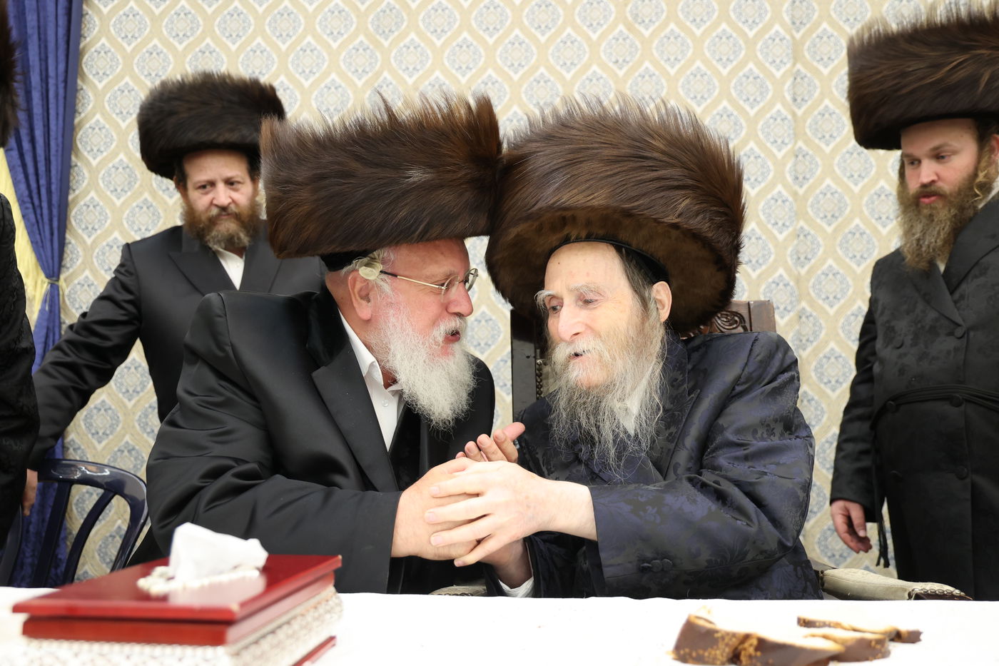 שמחת שבע הברכות לנכד האדמו"ר מערלוי