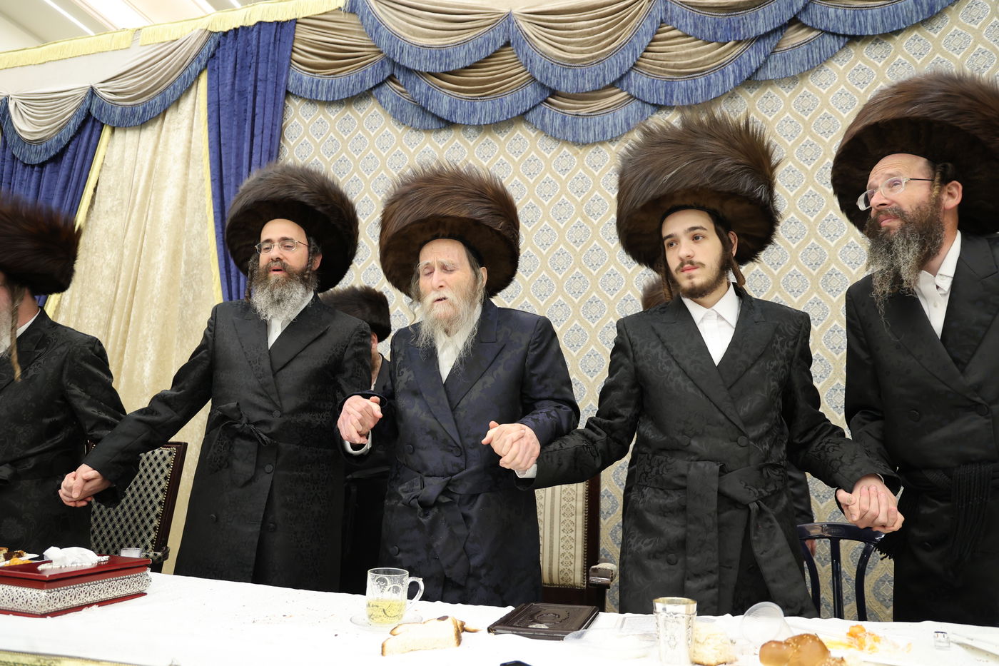 שמחת שבע הברכות לנכד האדמו"ר מערלוי