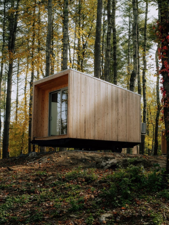 ביתני עץ בסגנון סקנדינבי