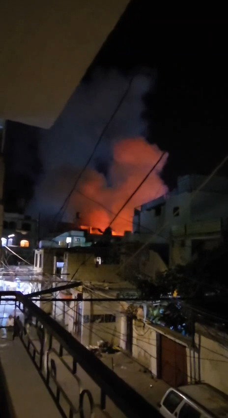 התקיפה בלבנון הערב