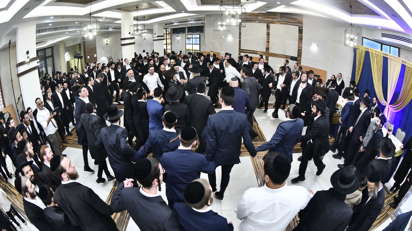 שמחת נישואי נכד הגה"ח ר' עוזיהו אלכורת