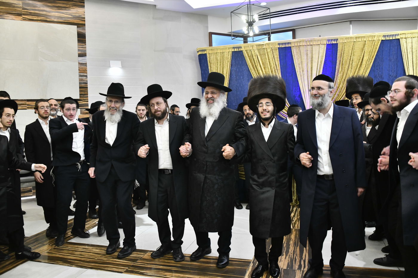 שמחת נישואי נכד הגה"ח ר' עוזיהו אלכורת