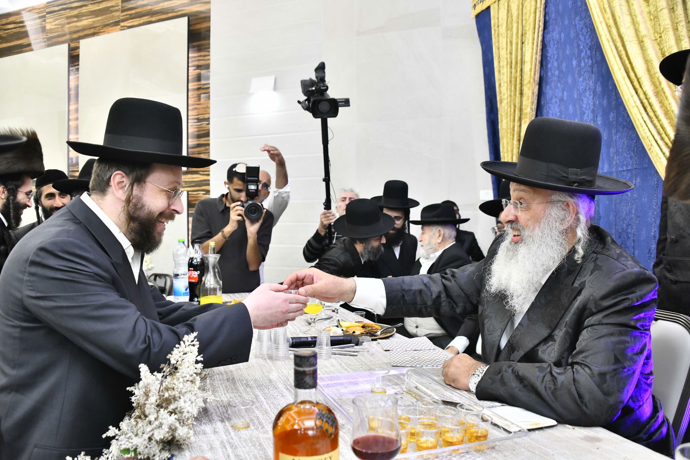 שמחת נישואי נכד הגה"ח ר' עוזיהו אלכורת