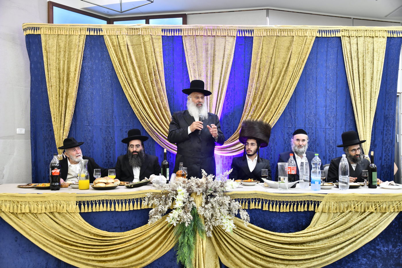 שמחת נישואי נכד הגה"ח ר' עוזיהו אלכורת