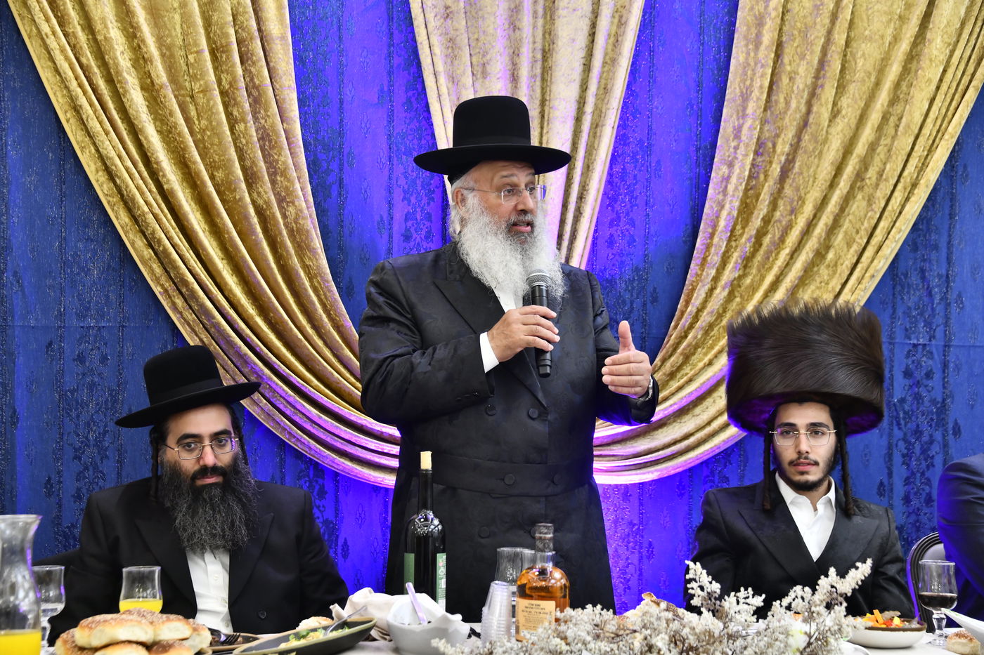 שמחת נישואי נכד הגה"ח ר' עוזיהו אלכורת