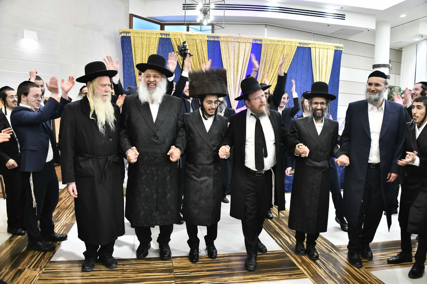 שמחת נישואי נכד הגה"ח ר' עוזיהו אלכורת