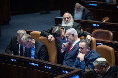 נתניהו וסמוטריץ' במליאה | ארכיון
