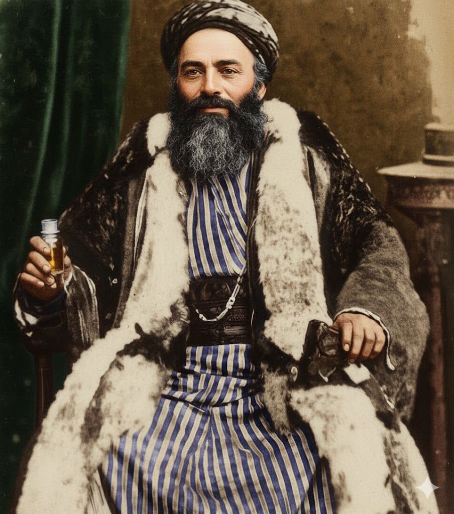 עיבוד תמונתו של הרב הרב חיים רחמים יוסף פרנקו, (החרי"ף) זצ"ל